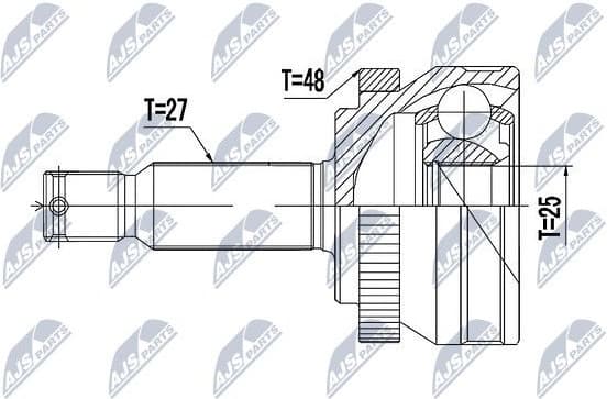 CV joint outer NPZ-HY-517