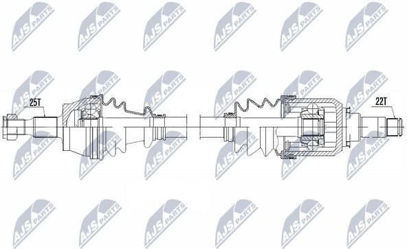 Drive Shaft NPW-ME-106