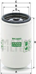 Fuel Filter WK8003X