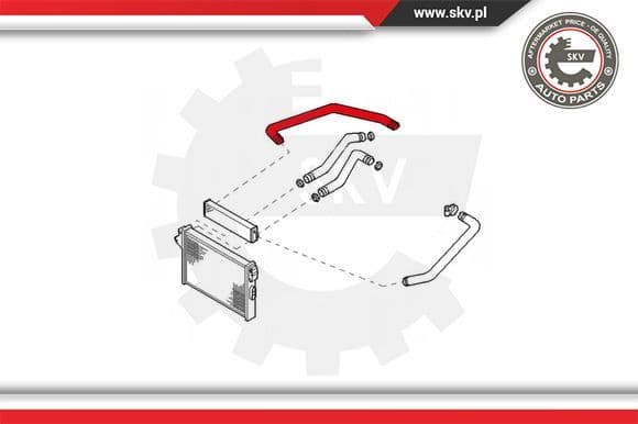 Charge Air Hose 43SKV091 - image 3