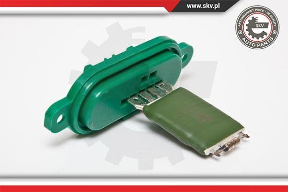 Resistor, interior blower 95SKV049