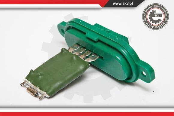 Resistor, interior blower 95SKV049 - image 2