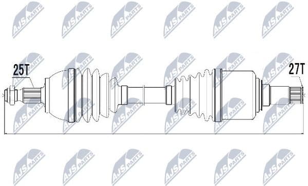 Drive Shaft NPW-ME-017 - image 4