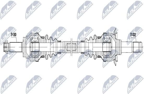 Drive Shaft NPW-BM-041 - image 4
