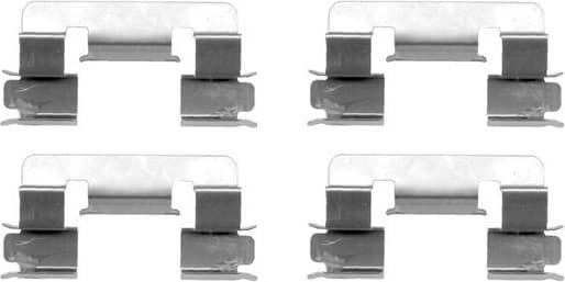 Accessory Kit, disc brake pad 1 987 474 335