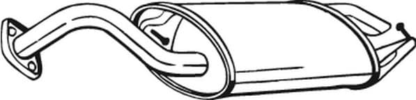 Rear Muffler 228-489