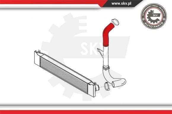 Charge Air Hose 24SKV769 - image 2