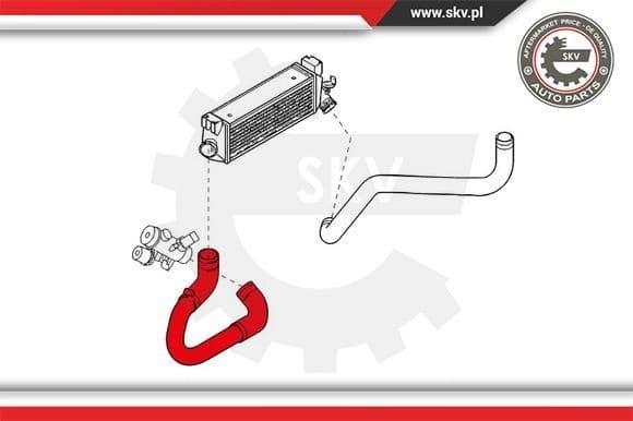 Charge Air Hose 24SKV735 - image 4