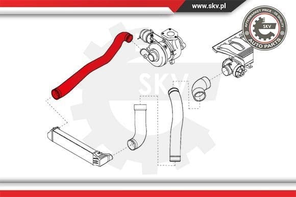 Charge Air Hose 24SKV145 - image 4