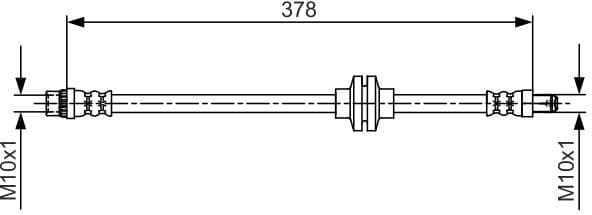 Brake Hose 1 987 481 707