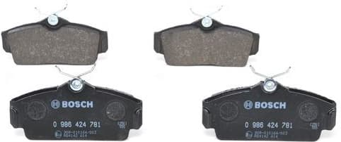 Brake Pad Set, disc brake 0986424781 - image 2
