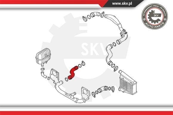 Charge Air Hose 24SKV110 - image 3
