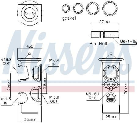 Expansion Valve, air conditioning ** FIRST FIT ** 999234 - image 6