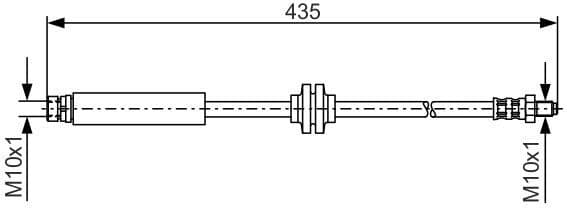 Brake Hose 1 987 481 373