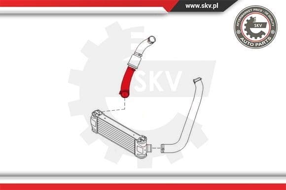 Charge Air Hose 43SKV062 - image 4