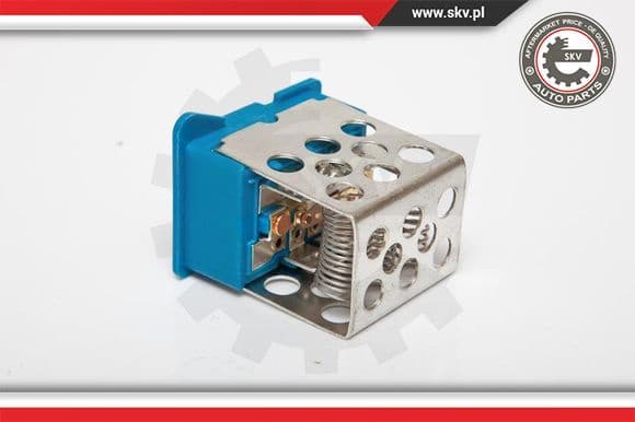 Resistor, interior blower 95SKV032