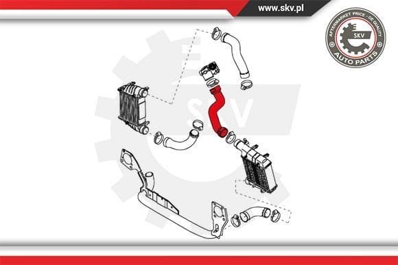 Charge Air Hose 24SKV109 - image 3