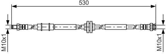 Brake Hose 1 987 481 397