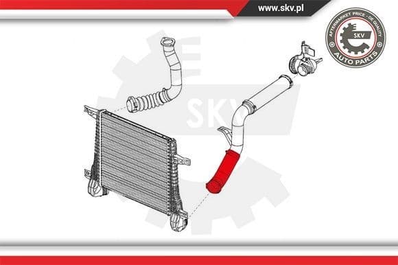 Charge Air Hose 24SKV936 - image 4