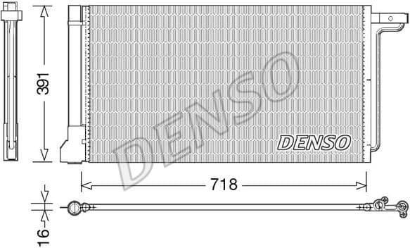 Condenser, air conditioning DCN10028