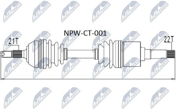 Drive Shaft NPW-CT-001 - image 4