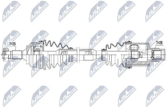 Drive Shaft NPW-PE-043