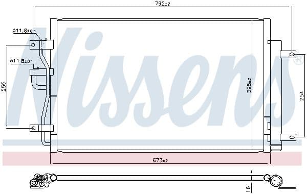 Condenser, air conditioning 941216 - image 2