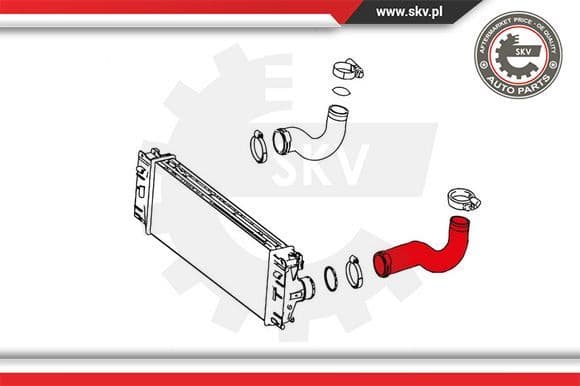 Charge Air Hose 24SKV606 - image 4