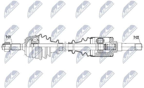 Drive Shaft NPW-CT-067 - image 4