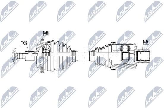 Drive Shaft NPW-ME-073 - image 4