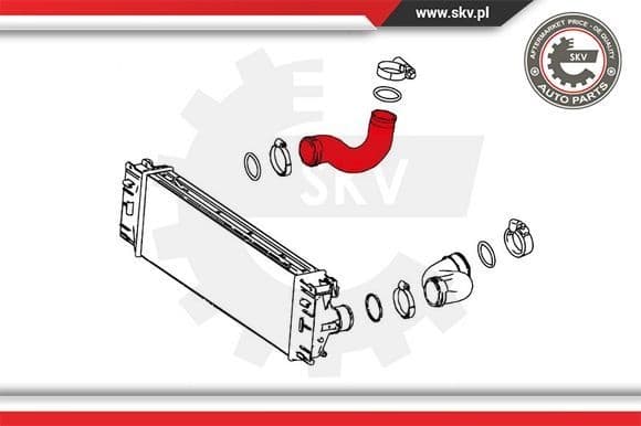 Charge Air Hose 24SKV604 - image 4