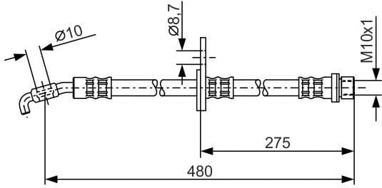 Brake Hose 1987476758