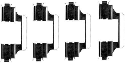 Accessory Kit, disc brake pad 1 987 474 416