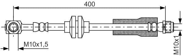 Brake Hose 1 987 481 803 - image 5