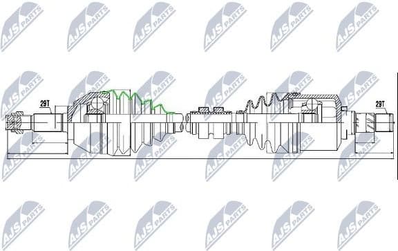 Drive Shaft NPW-NS-040 - image 4