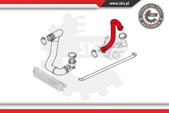 Charge Air Hose 43SKV064 - image 3
