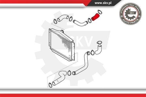 Charge Air Hose 24SKV884 - image 4