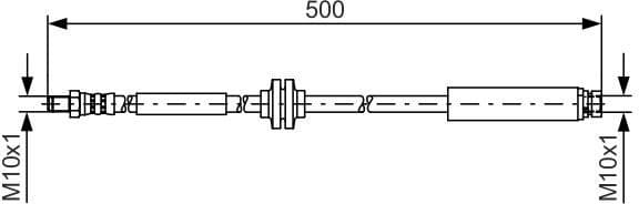 Brake Hose 1 987 481 452