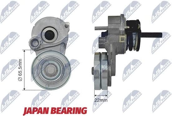 Tensioner Pulley, V-ribbed belt RNK-PL-027
