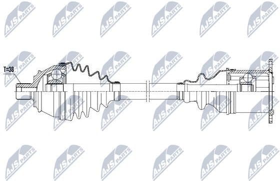 Drive Shaft NPW-AU-023 - image 4
