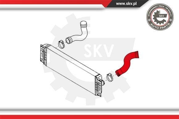 Charge Air Hose 24SKV019 - image 3