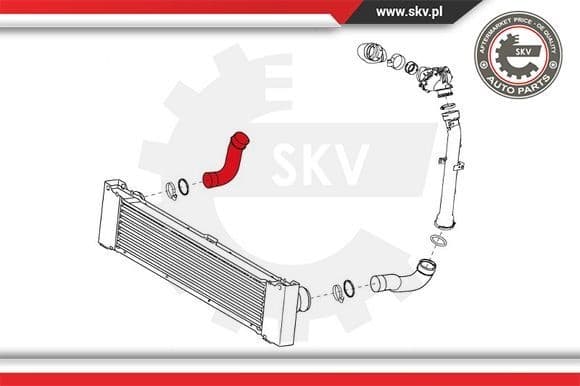 Charge Air Hose 24SKV603 - image 4