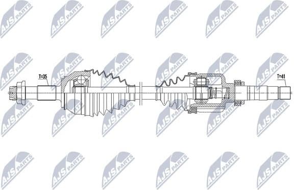 Drive Shaft NPW-FT-039 - image 5