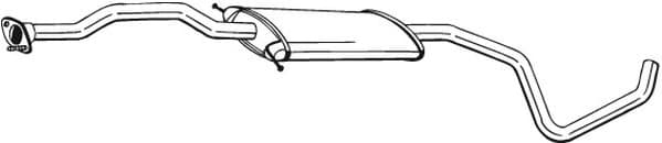 Centre Muffler 285-953