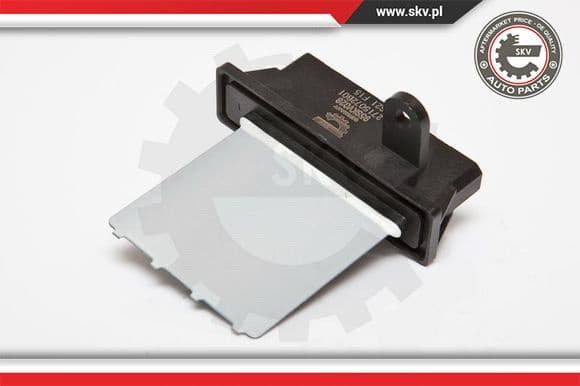 Resistor, interior blower 95SKV028