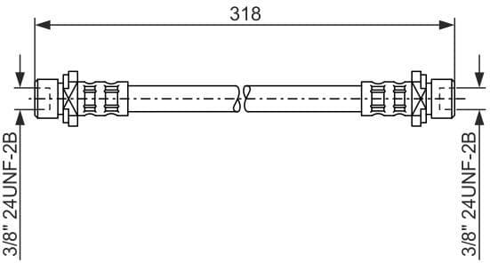 Brake Hose 1 987 476 165