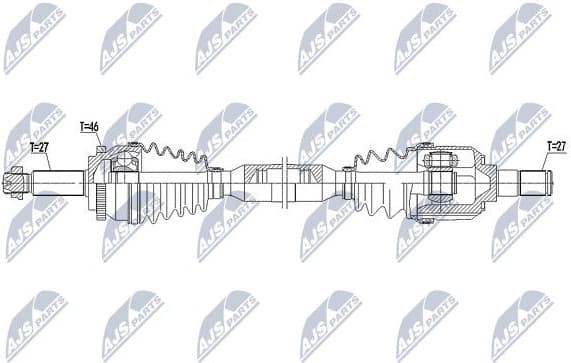 Drive Shaft NPW-HY-559 - image 4
