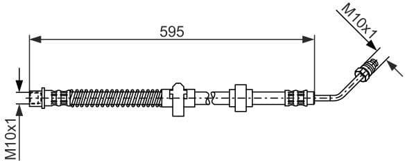Brake Hose 1 987 476 374