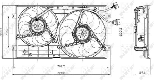 Fan, engine cooling 47403 - image 2