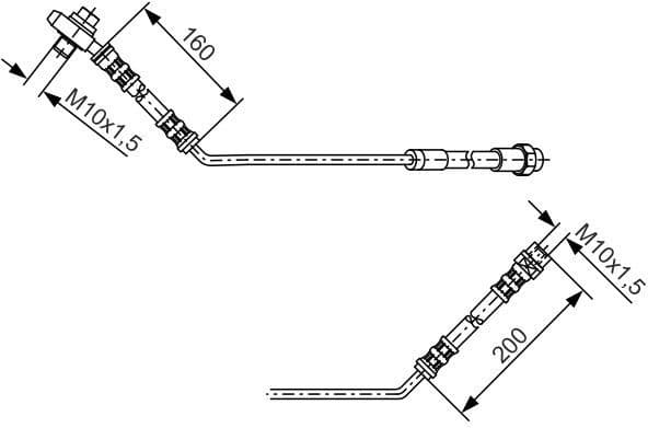 Brake Hose 1 987 476 054